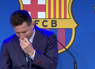Legenda Lionel Messi se desparte în lacrimi de FC Barcelona (video)