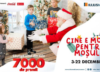 La Iulius Mall Suceava, câștigi premii pe loc și afli „Cine e moș pentru Moșu’ ”