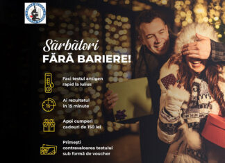 La Iulius Mall Suceava, rezolvi multe dorințe de sărbători, într-un singur loc! Poţi face testul antigen rapid la mall şi să te bucuri de experienţa Crăciunului