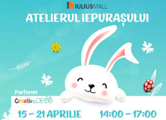 Ateliere gratuite de creativitate pentru copii, la Iulius Mall Suceava