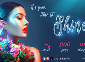 Iulius Mall Suceava marchează luna femeii cu „It`s your time to shine” și o sesiune de shopping în valoare de 1.000 de euro