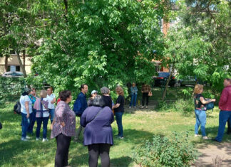 Protestul profesorilor din Suceava, mutat de autorități în boscheți