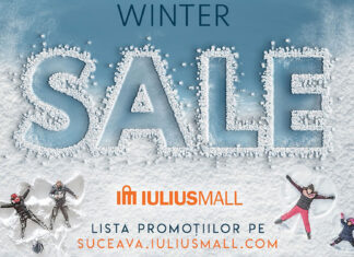 A început Winter Sale la Iulius Mall Suceava! Găsești reduceri de până la 70% la o gamă variată de produse ale brandurilor tale preferate